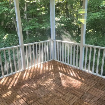 Round House Stays - Back deck to second home they call the Annex - Vacation Rentals Near Me