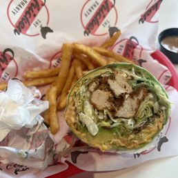 Chicken bacon avocado wrap Chicken bacon avocado wrap
