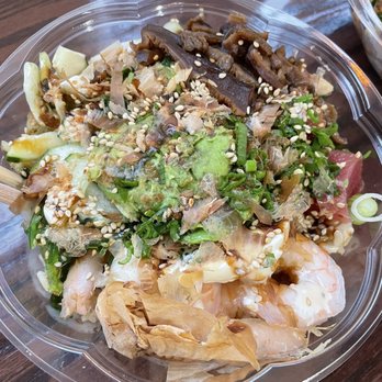 Poké-City - Make Build Your Own 2 Protein Bowl - Poke Near Me - Boston, Massachusetts