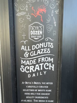 Menu photo 8 Devil's Dozen Donut Shop San Diego, CA