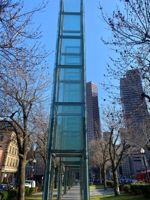 The New England Holocaust Memorial by null