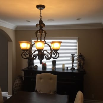JaCo Electric - My new chandelier that Eric hung. Looks awesome - Electricians Near Me - Placentia, California