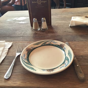 Peter Luger - Place setting - Steakhouses Near Me - Brooklyn, New York Peter Luger - Place setting - Steakhouses Near Me - Brooklyn, New York