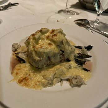 Old Original Bookbinders - 8 oz. Petite Filet Mignon and Oscar style enhancement - Seafood Near Me - Richmond, Virginia