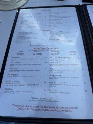 Menu photo 3 Enzo's Bronx, NY Menu photo 3 Enzo's Bronx, NY