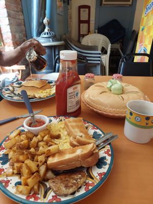 Cobblestone Cafe by null