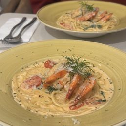 Lemon cream shrimp pasta Lemon cream shrimp pasta