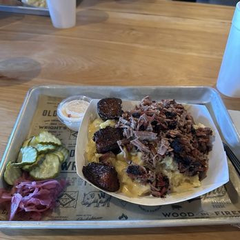 Wright's Barbecue - Rocketman add Mac and Cheese - Barbeque Near Me - Little Rock, Arkansas Wright's Barbecue - Rocketman add Mac and Cheese - Barbeque Near Me - Little Rock, Arkansas
