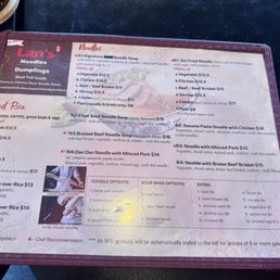 menu menu