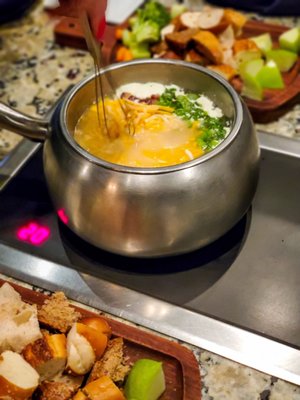 Photo of The Melting Pot - Spokane - Spokane, WA, US. The green goddess is amazing