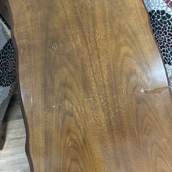 Up North Movers - Finish peeled off the wood - Movers Near Me - West Grey, Ontario
