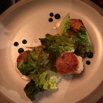 Madera - sea scallops entree - New American Near Me - Menlo Park, California Madera - sea scallops entree - New American Near Me - Menlo Park, California