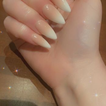 Perfect 10 Nails & Spa - Ombré stiletto acrylic - Nail Salons Near Me - Bethlehem, Georgia
