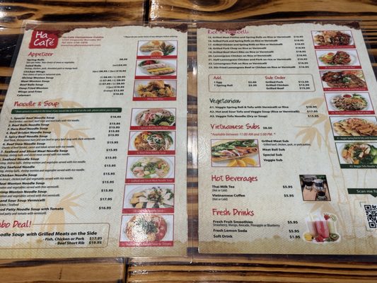 Menu photo 2 Ha Cafe Burnaby, BC Menu photo 2 Ha Cafe Burnaby, BC