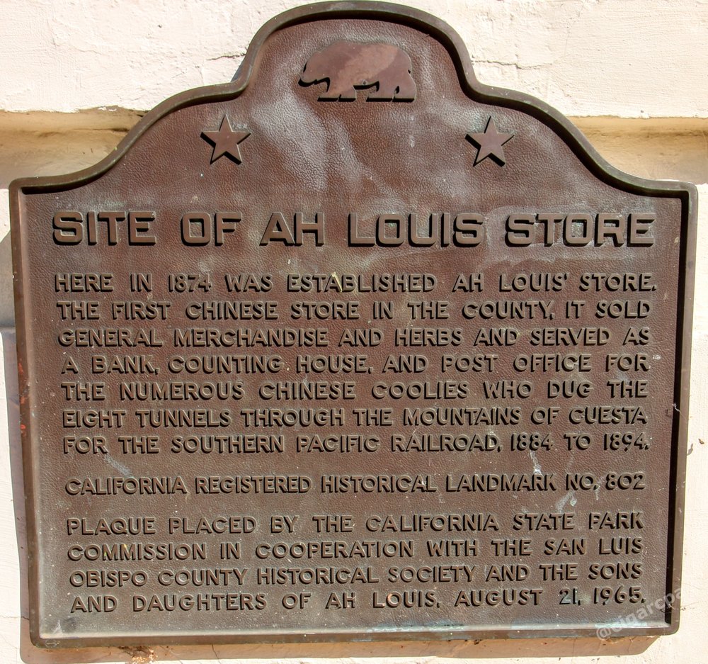 CHINATOWN SAN LUIS OBISPO AH LOUIS NATIONAL LANDMARK 37 Photos