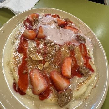 Snooze, an A.M. Eatery - Strawberry Shortcake Pancakes - Breakfast & Brunch Near Me - Laguna Niguel, California Snooze, an A.M. Eatery - Strawberry Shortcake Pancakes - Breakfast & Brunch Near Me - Laguna Niguel, California