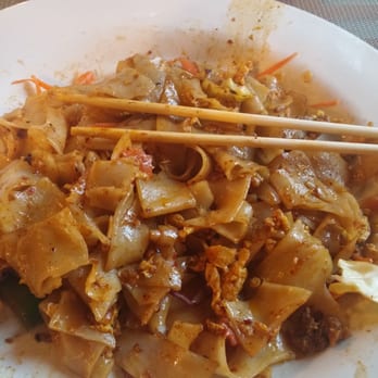 Aroma Thai - Spicy beef noodles. Level 7 for spiciness. However the curry was hotter than the noodles. - Thai Near Me - Imperial Beach, California