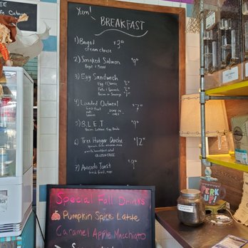 1842 Daily Grind & Mercantile - Menu Sept 24, 2021. - Coffee & Tea Near Me - Cedar Key, Florida
