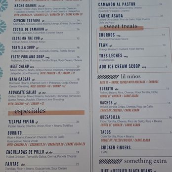 Dos Olas Cantina - Menu - Beer, Wine & Spirits Near Me - Park City, Utah
