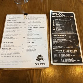 School Restaurant - Menu - Bakeries Near Me - Toronto, Ontario