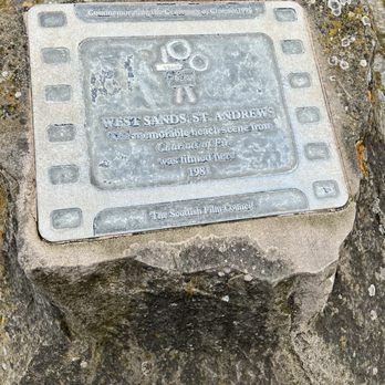 St Andrews Links - As we were reading this sign, a group of five were attempting to re-enact the movie, running into the water. It was about 5C outside. - Golf Near Me - St. Andrews, FIF