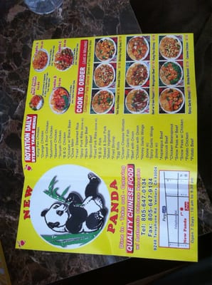 Menu photo 4 New Panda Ventura, CA