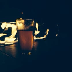 D2 Sports Pub - Beer by the fire pit