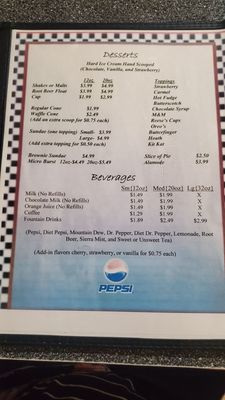 Menu photo 5 58 Drive In Holden, MO