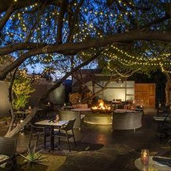 Timo Wine Bar - Patio nighttime - Tapas/Small Plates Near Me - Phoenix, Arizona