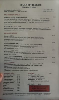 Menu photo 5 The Sugar Kettle Cafe Daphne, AL