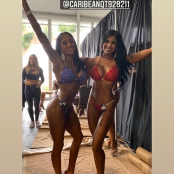 Jungle Fitness - new friend! She went to Olympia the next week and placed 6th - Trainers Near Me - Irvine, California Jungle Fitness - new friend! She went to Olympia the next week and placed 6th - Trainers Near Me - Irvine, California