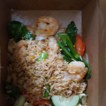 55 Thai Kitchen - AMAZING fried rice with shrimp - Thai Near Me - San Diego, California