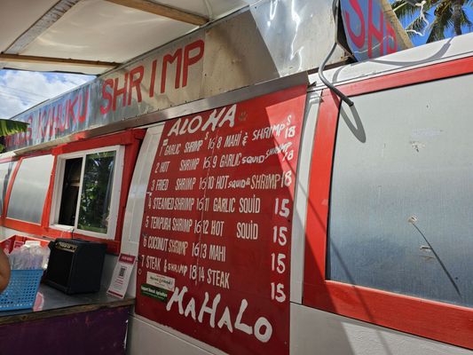 Kahuku shrimp box by null