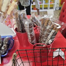 The Chocolate Box - Chocolate covered pretzel sticks