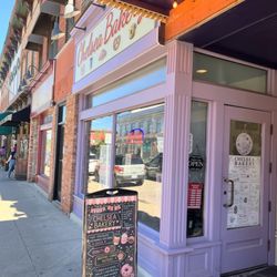 Chelsea Bakery - Outside- painted with a cute purple shade!