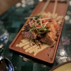 The Hoxton - Salmon at the rooftop in the evening