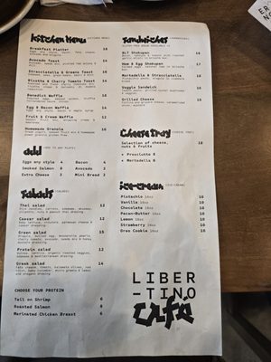 Menu photo 7 Libertino Cafe Miami, FL