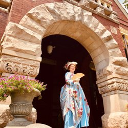 Historic Westwood - "Adelia" welcomes her guests.