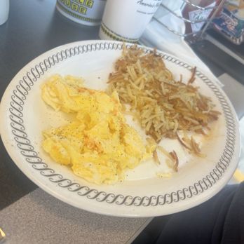 Waffle House - Scrambled eggs and hashbrowns - Breakfast & Brunch Near Me - Inman, South Carolina