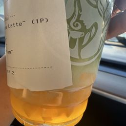 Look at the amount of sugar on Matcha Latte (I asked for less sugar by the way) Look at the amount of sugar on Matcha Latte (I asked for less sugar by the way)