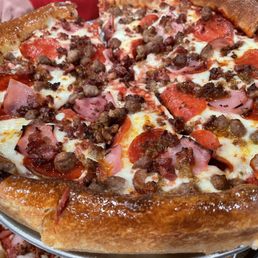 Deep dish meat lovers Deep dish meat lovers