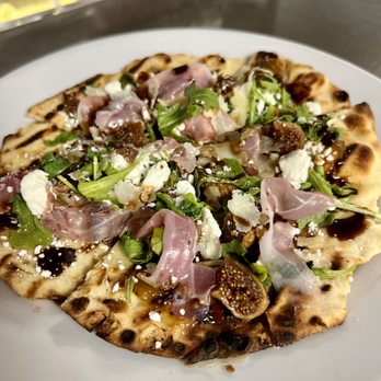 Trafford Restaurant - Fig Prosciutto Flatbread - New American Near Me - Warren, Rhode Island Trafford Restaurant - Fig Prosciutto Flatbread - New American Near Me - Warren, Rhode Island