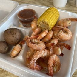 Shrimp plate. Was better than wonderful. Shrimp plate. Was better than wonderful.
