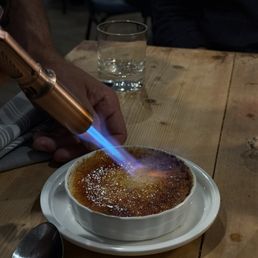 Table side Crème Brûlée Table side Crème Brûlée