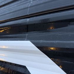 Mike Thompson ‘s RV Stores - Decals full of air bubbles