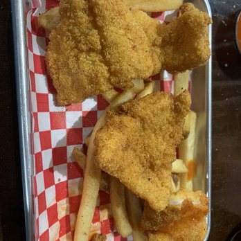 Amis Mill Eatery - Catfish--after several bites! - Southern Near Me - Rogersville, Tennessee