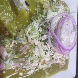 Enchiladas Verdes o Rojas Enchiladas Verdes o Rojas