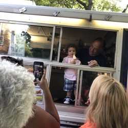 Dominick's Ice Cream - The ice cream man in training!
