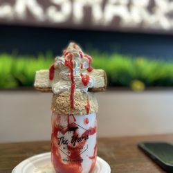 The Yard Milkshake Bar - Strawberry milkshake