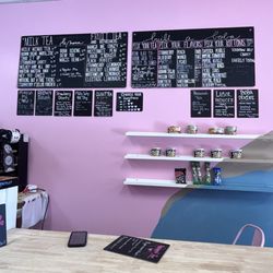 Big Time Boba - The menu